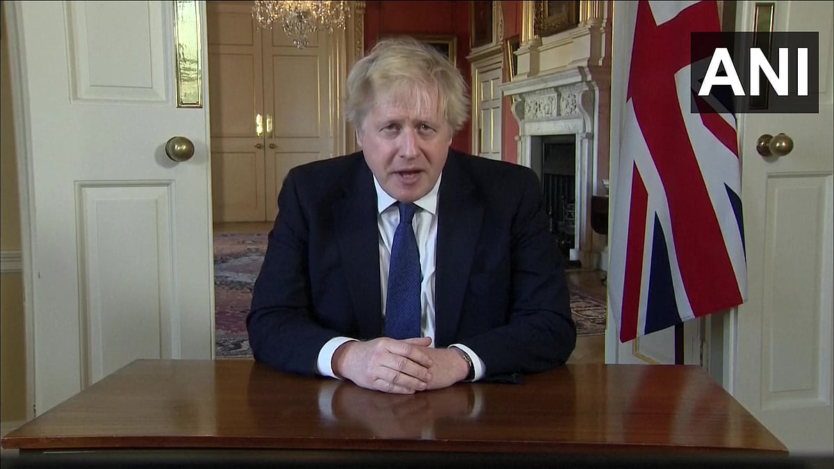 Russia-Ukraine war: Praying for you and your families, UK PM Boris Johnson tells Ukrainians  | ANI Photo