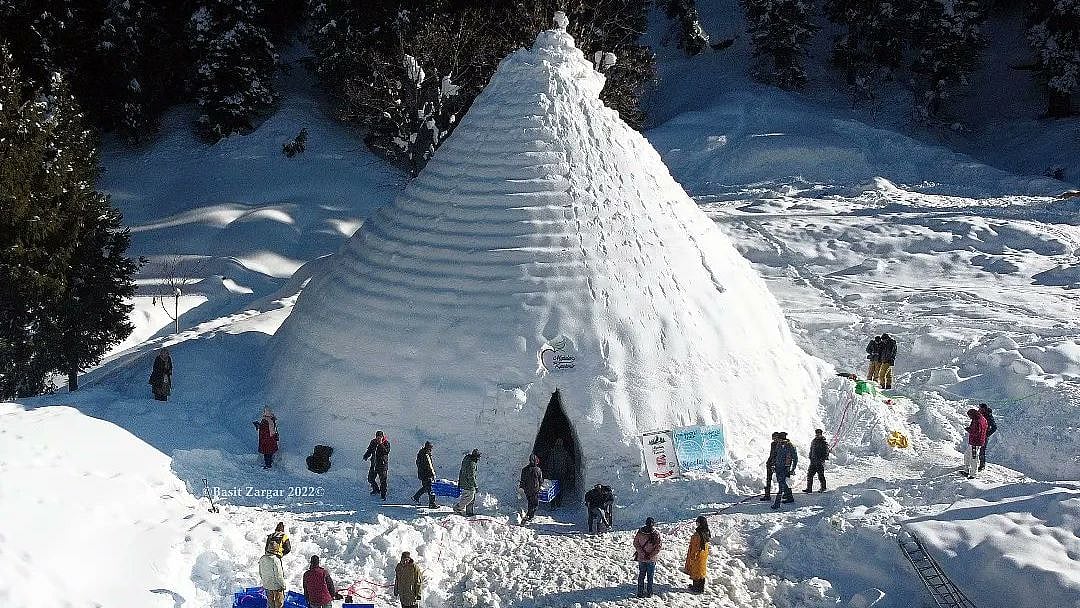 Jammu & Kashmir: 'World's largest' Igloo Cafe comes up in Gulmarg, can seat 40 guests