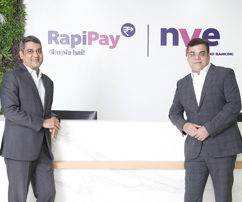 Team Rapipay: (l-R) Yogendra Kashyap, MD-Founder; Nipun Jain, CEO | Rapipay