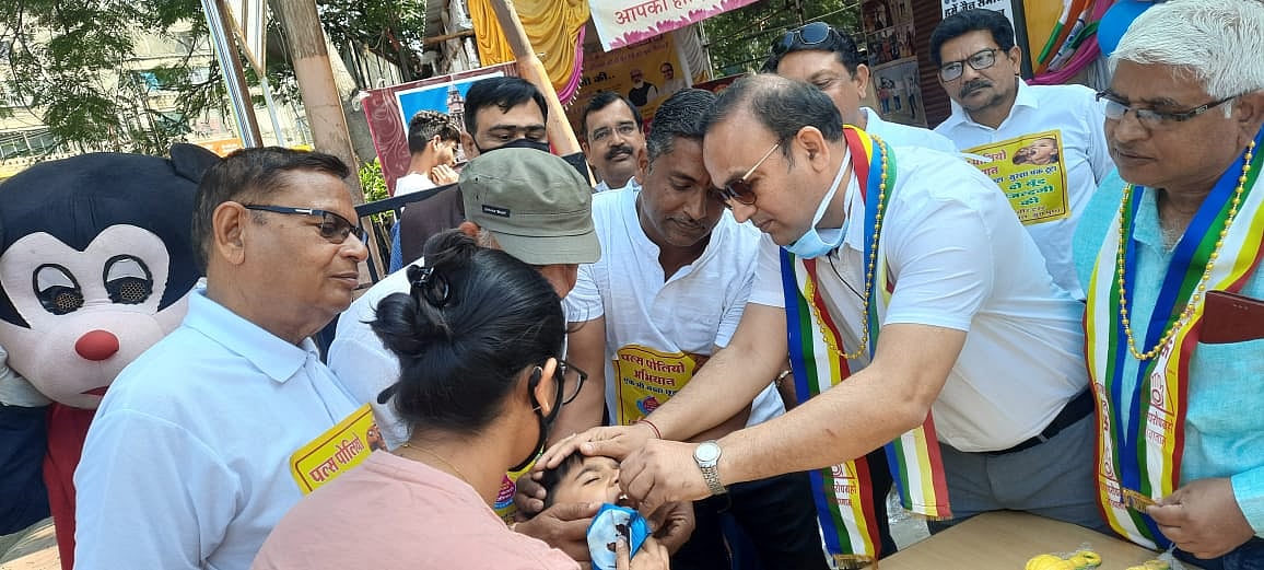 Indore: Over 4 lakh kids immunised against polio on the first day