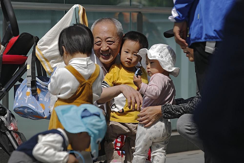 With birth rates plummeting, China faces challenge of aging population