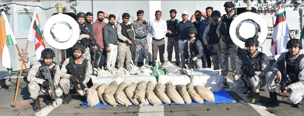 Yet another Rs 2,000 cr narcotics seizure off Gujarat coast