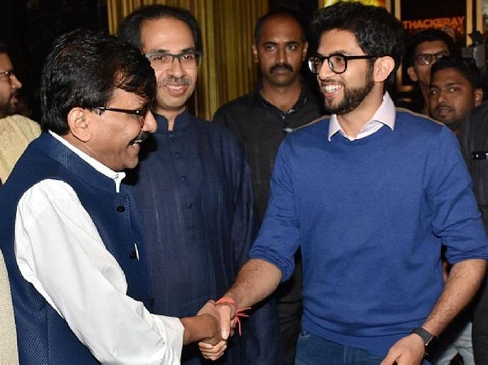 Shiv Sena MP Sanjay Raut and Maha Minister Aaditya Thackeray  | 