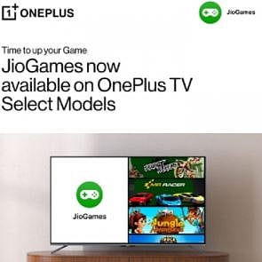 JioGames brings curated library of games to OnePlus TVs as streaming gets mainstream in India