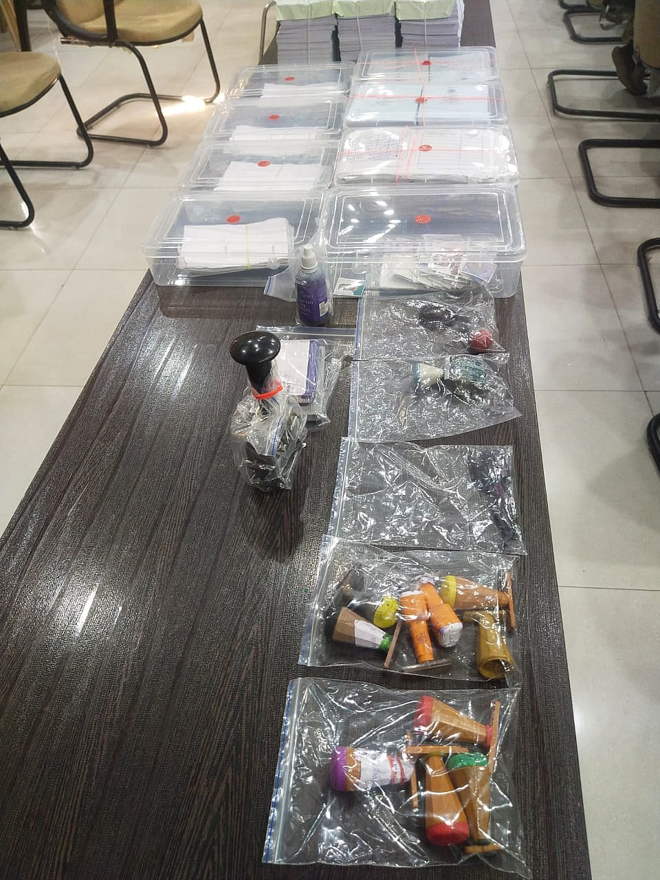 Fake stamps seized by police