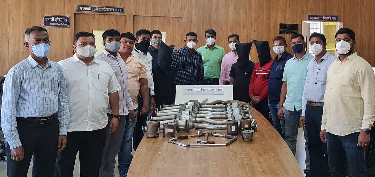 Mira Bhayandar: Trio held for stealing car silencers for costly metal dust |
