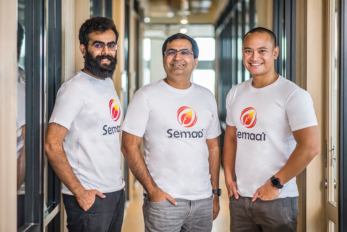Semaai Co-Founders: Gaurav Batra Abhishek Gupta, and Muhammad Yoga Anindito | Semaai