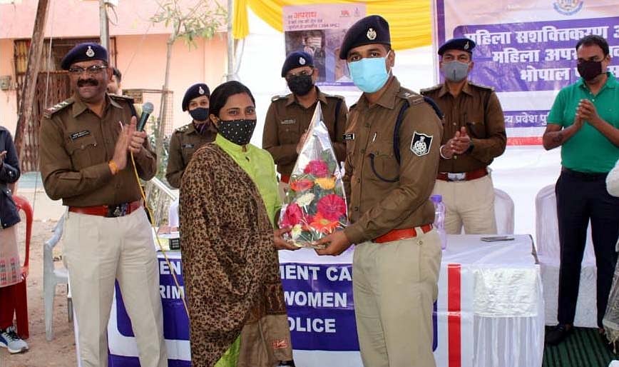 Bhopal: Police felicitate two women with Asli Hero Samman 
