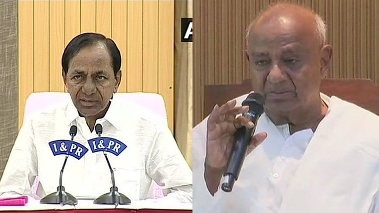 'You've taken up a big battle, we are with you': HD Devegowda tells Telangana CM K Chandrashekar Rao after latter seeks proof of surgical strikes |
