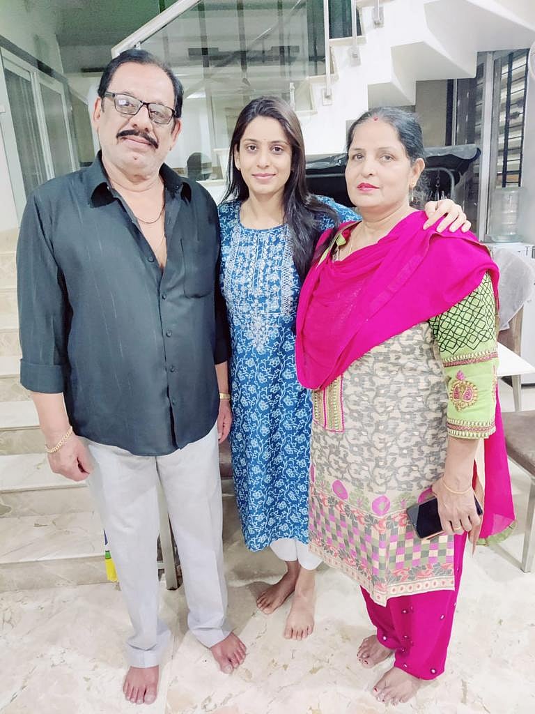 Reshma Lalwani with family