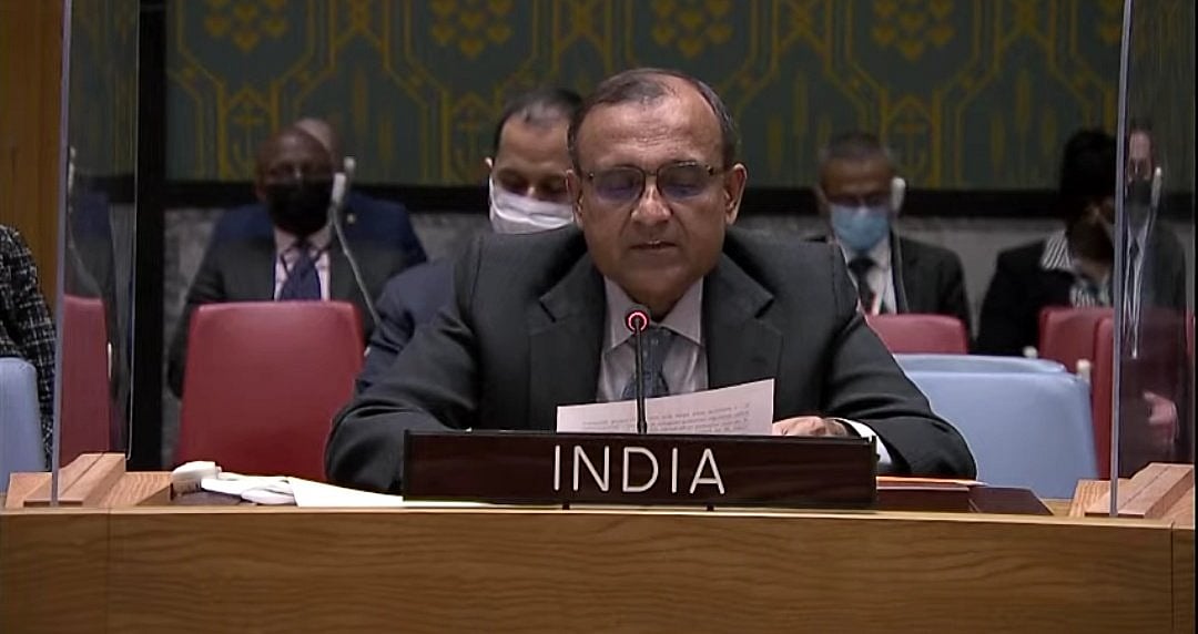 Indian Ambassador to the United Nations T. S. Trimurti | Twitter/@ambtstirumurti