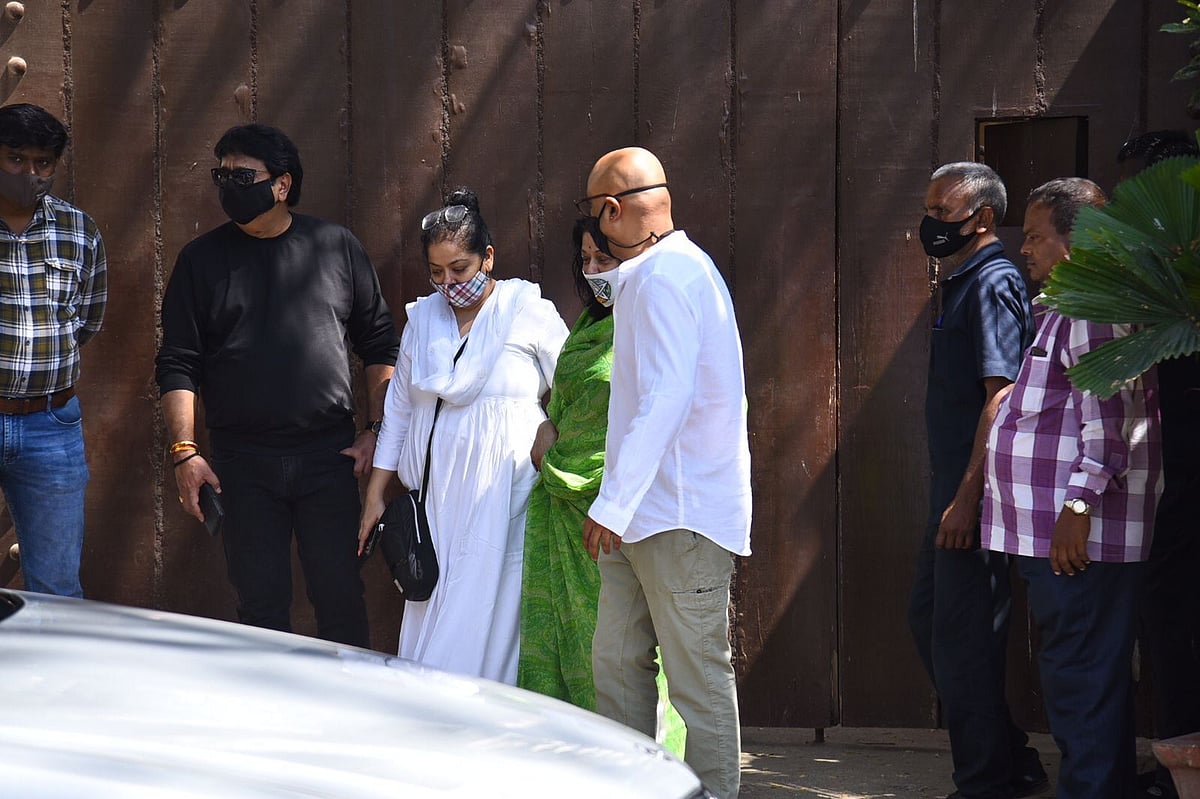 Raja Mukherjee with Moushumi chattarjee