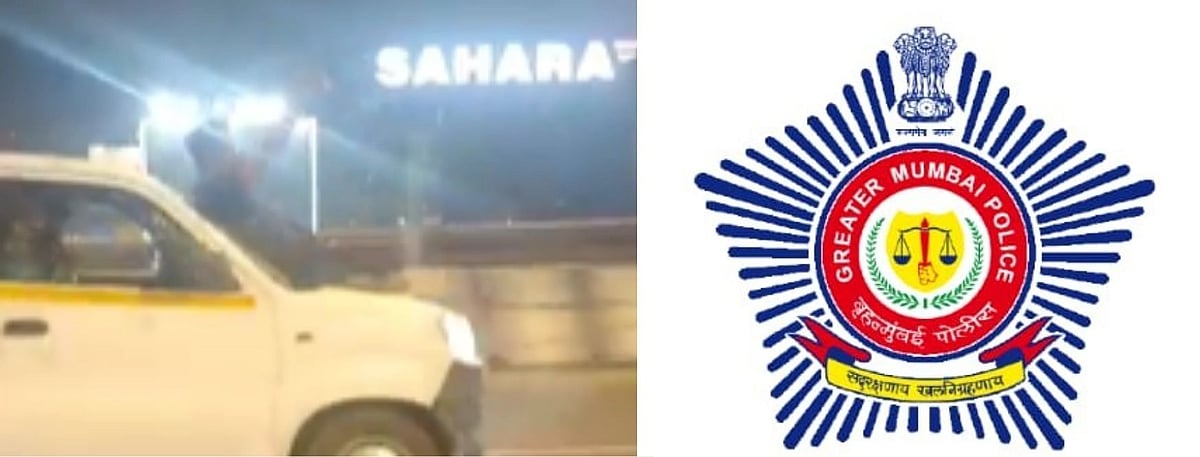 'Don't Dare': Mumbai Police books 2 men for compromising Road Safety