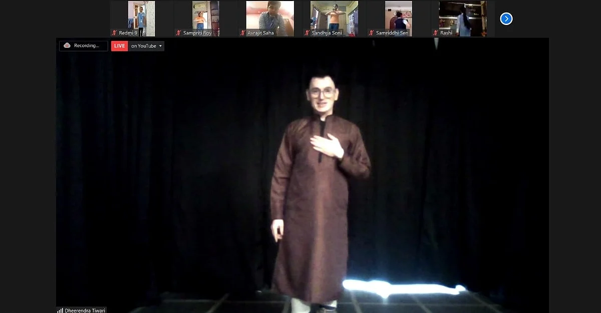 Dheerendra Tiwari performing the Panchakshara