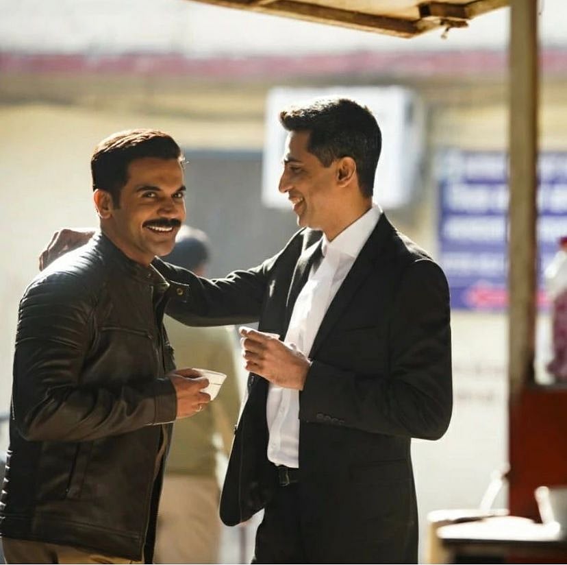 A still from Badhaai Do