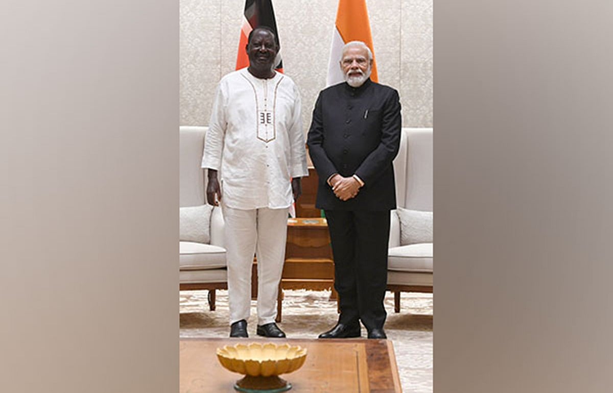 PM Modi, ex-Kenyan PM Raila Odinga express commitment to cooperate in healthcare sector  