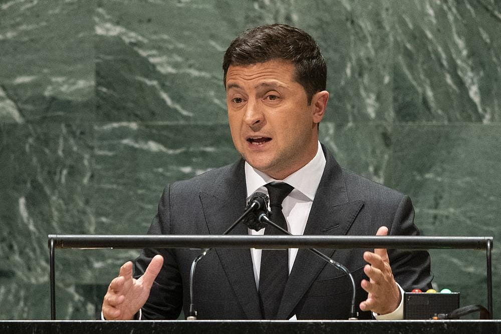 Ukraine President Volodymyr Zelensky | AP