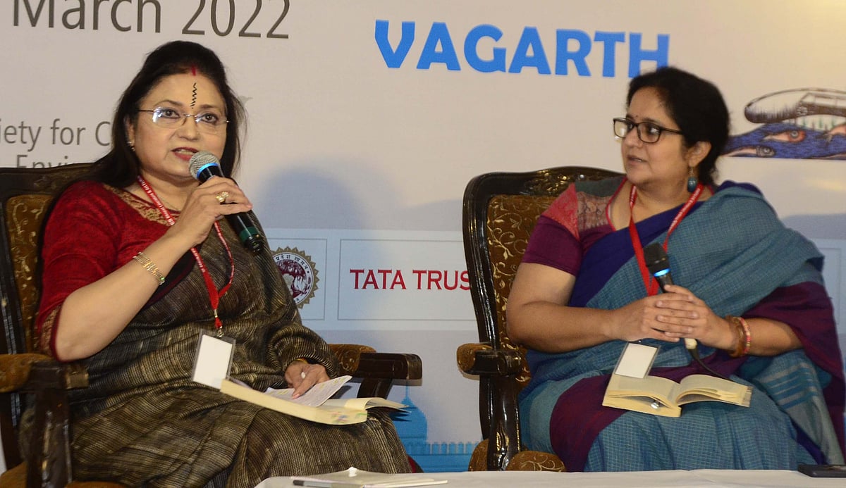 Session underway at Bhopal Literature and Art Festival on Friday