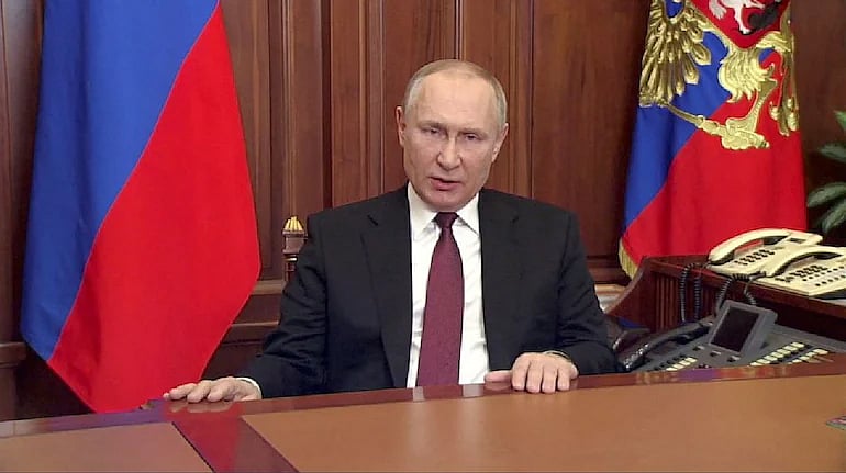 Russian President Vladimir Putin | Photo: Twitter Image 