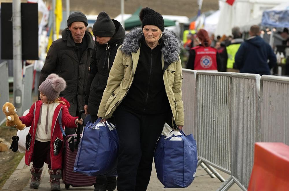 Ukraine: UN says over 4 million have fled; Russia repositions troops to east in order to encircle...