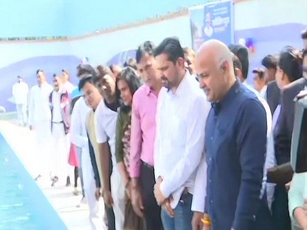 Deputy CM from Delhi inaugurates swimming pools in govt school