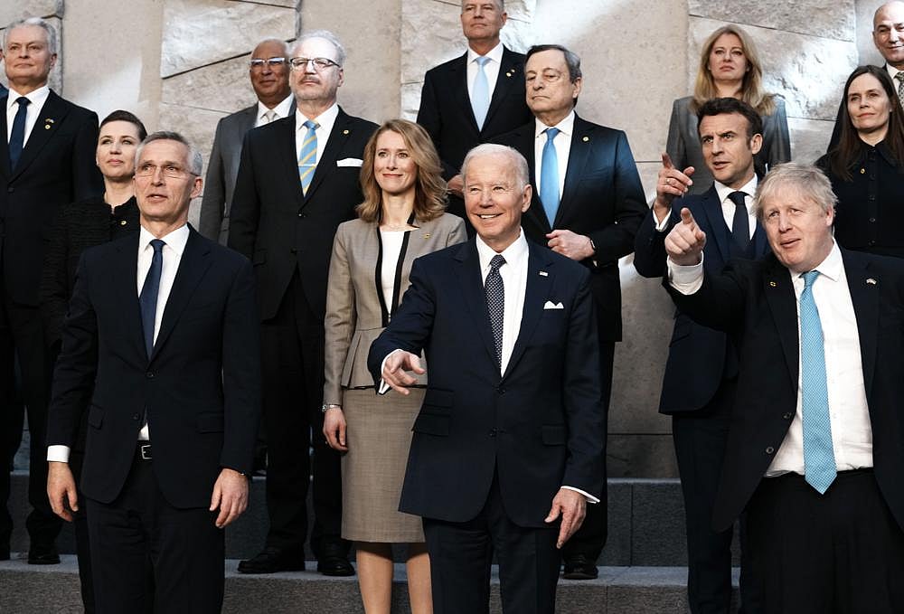 In Europe, US Prez Biden meets with allies for first of three summits on Russia's war in Ukraine