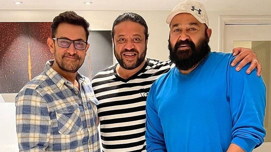Is Aamir Khan collaborating with Mohanlal for a film down south?