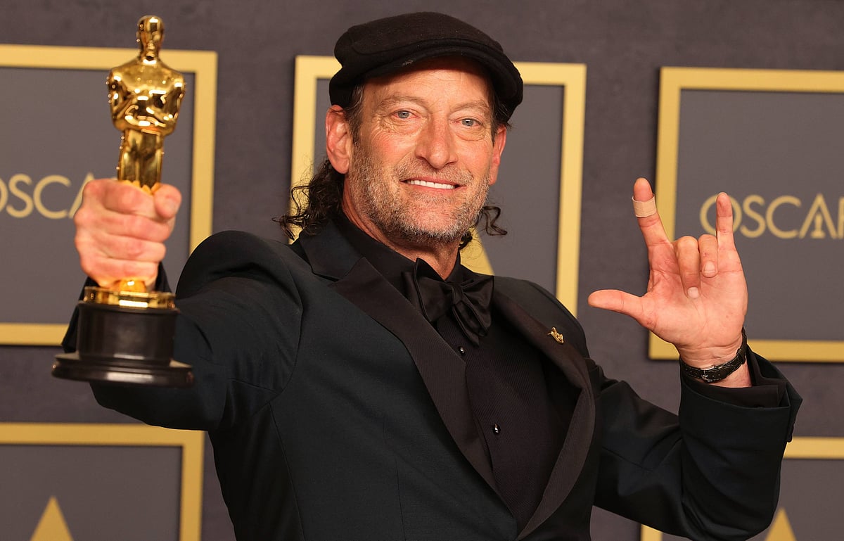 Oscars 2022: 'CODA' star Troy Kotsur becomes second deaf actor to win a trophy