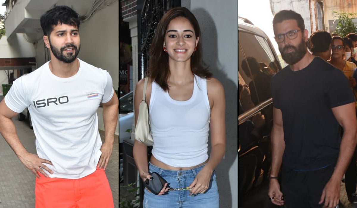 Photos: Hrithik Roshan, Varun Dhawan, Ananya Panday and other Bollywood celebs snapped in Mumbai
