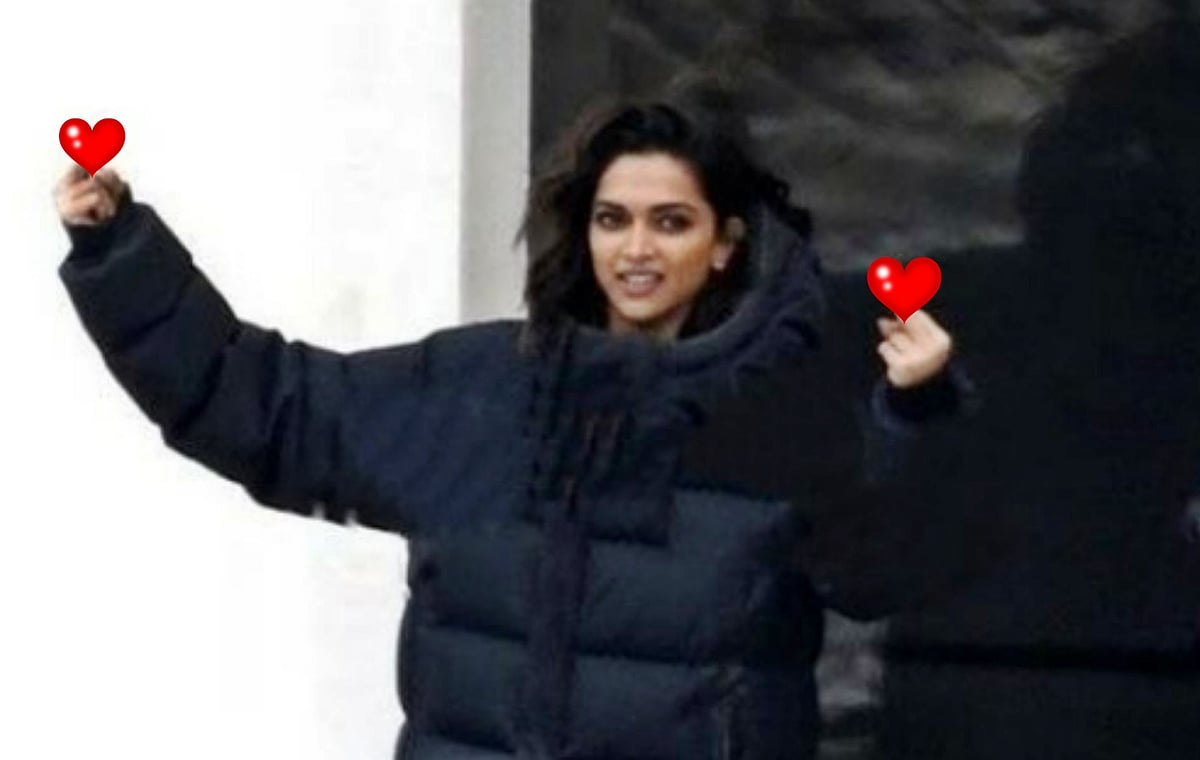 Did Deepika Padukone show the middle finger to those who leaked her bikini pictures from...