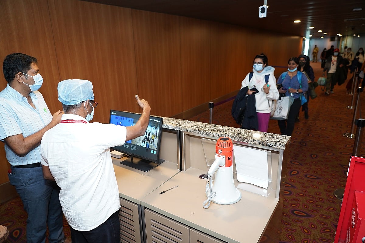 CSMIA made special arrangements for thermal screening