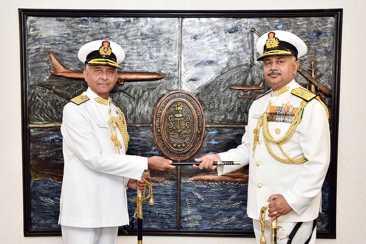 Mumbai: Vice Admiral Ajendra Bahadur Singh inaugurates Dock Master's Complex at Naval dockyard