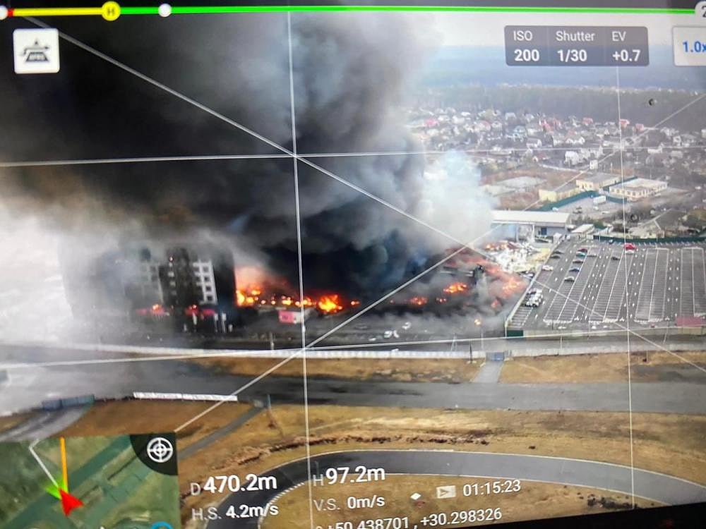 Watch video: In Ukraine, drone enthusiasts join up to fight against Russia's invasion