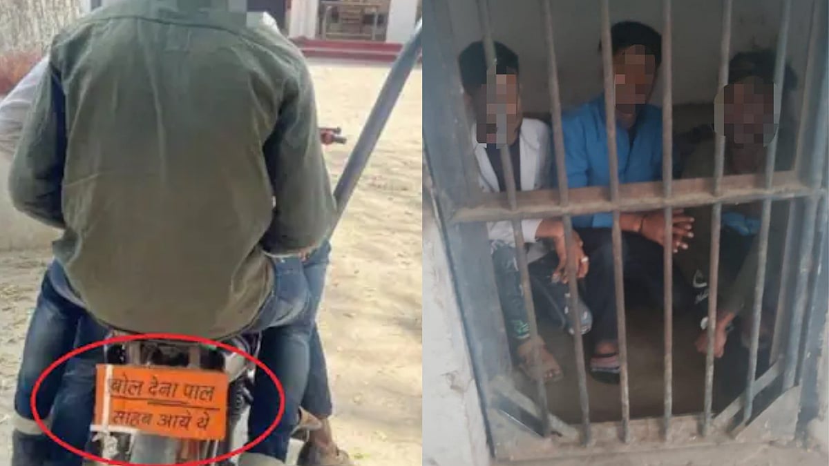 Uttar Pradesh youth had THIS on their bike number plate, ended up in lockup
