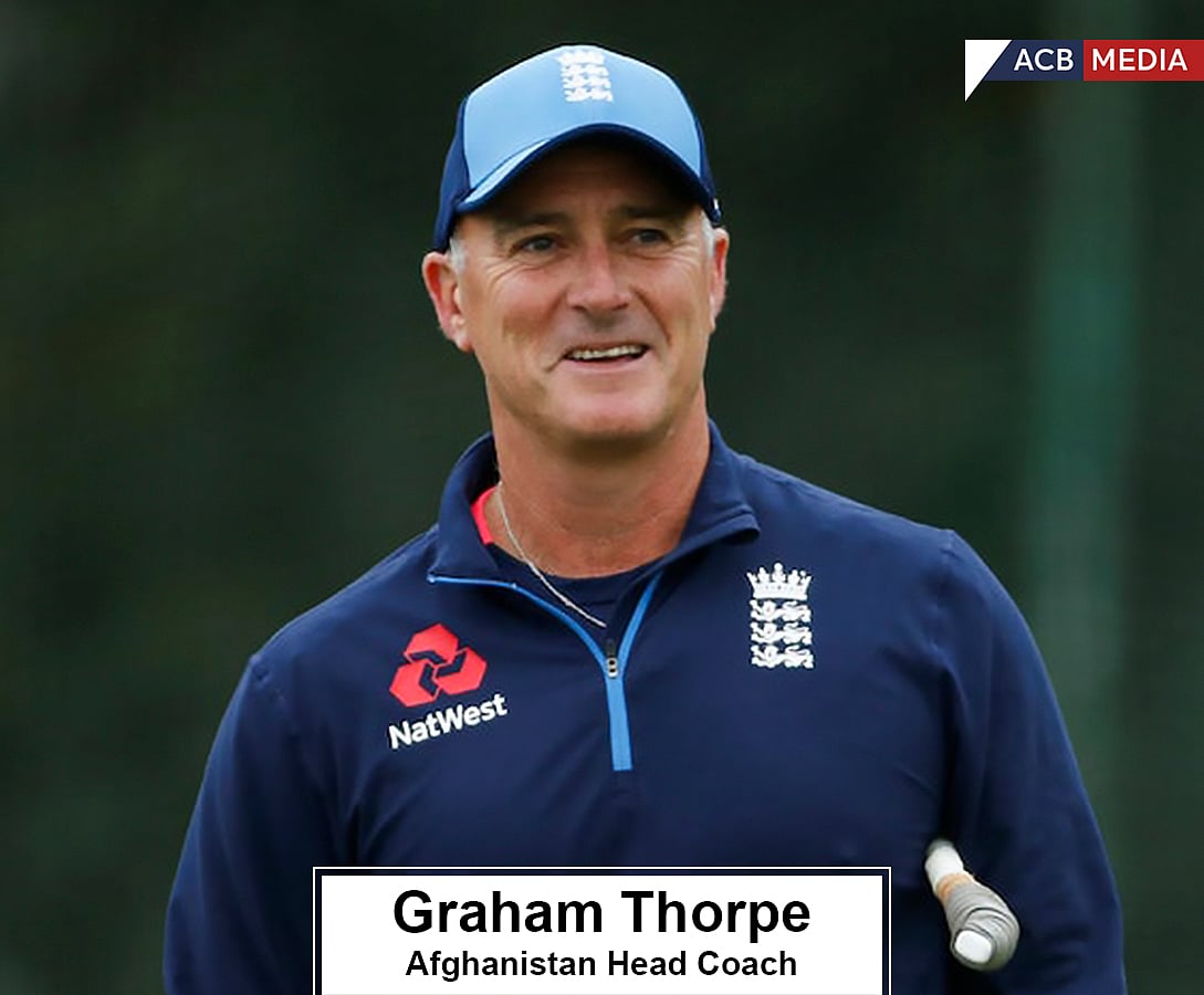 England's Graham Thorpe named Afghanistan's new head coach 
