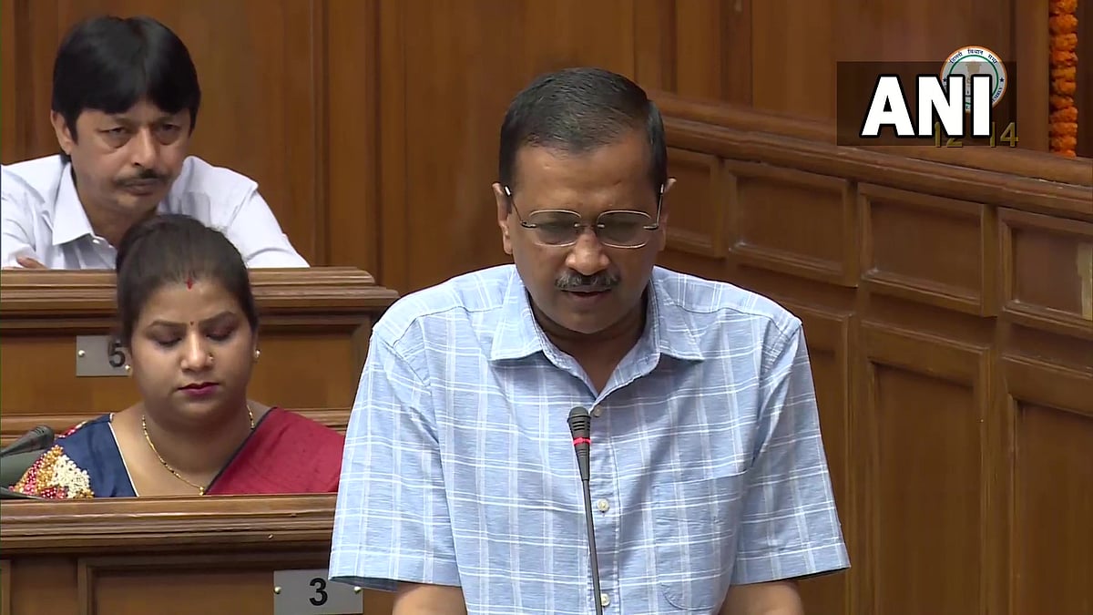 Delhi CM Arvind Kejriwal asks BJP to hang photos of Bhagat Singh & Ambedkar in their offices