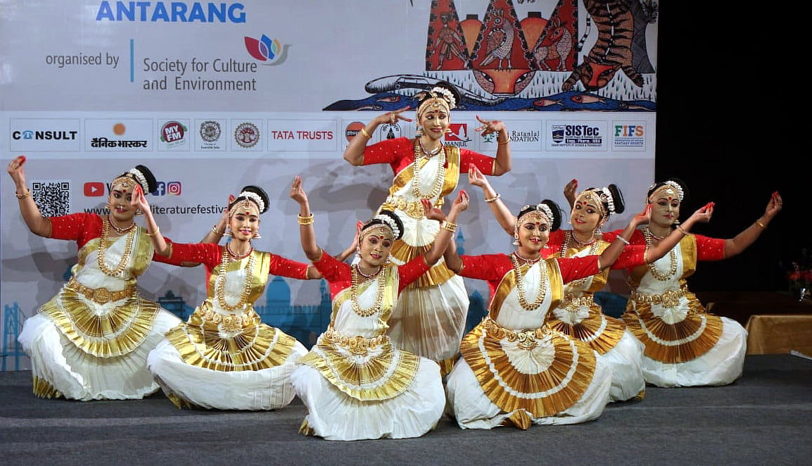 CUltural programme being organised on the concluding day of Bhopal Literature and Art Festival on Sunday. | FP