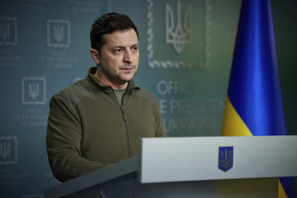 Ukrainian President Volodymyr Zelensky | AP