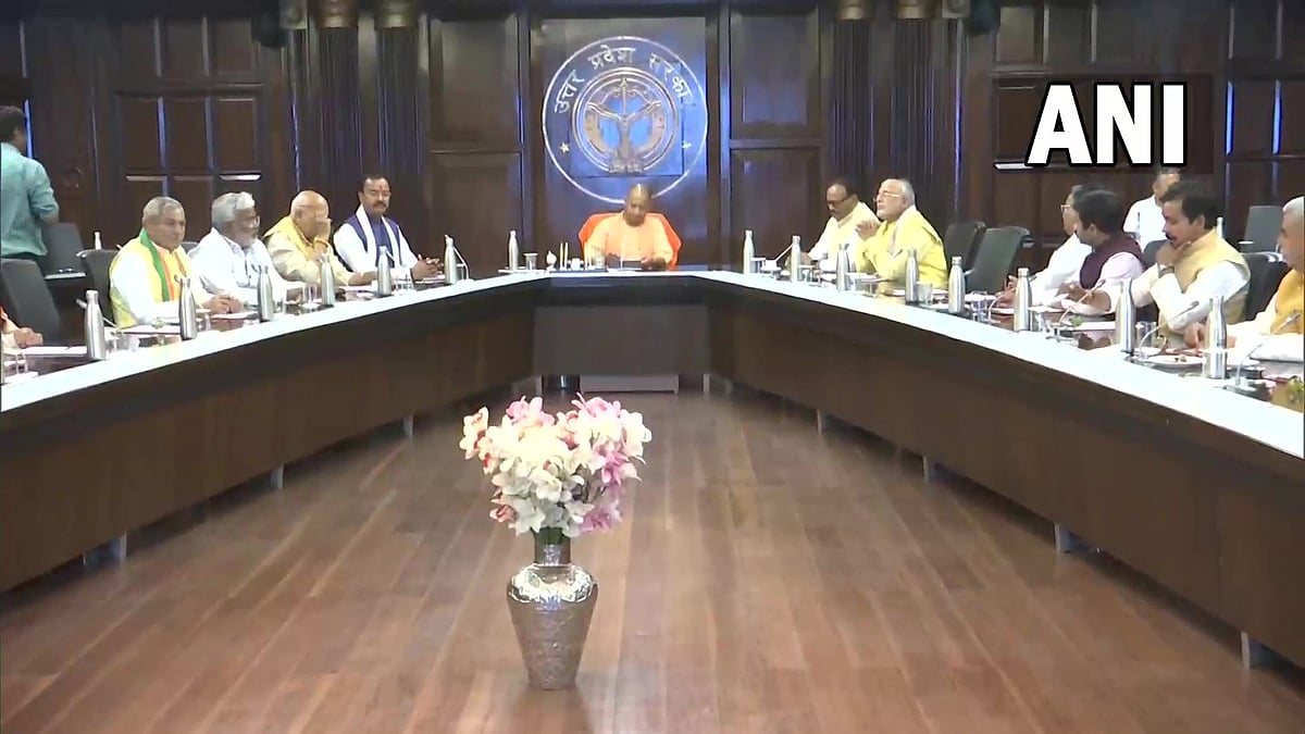 Uttar Pradesh: CM Yogi Adityanath holds first meeting of council of ...