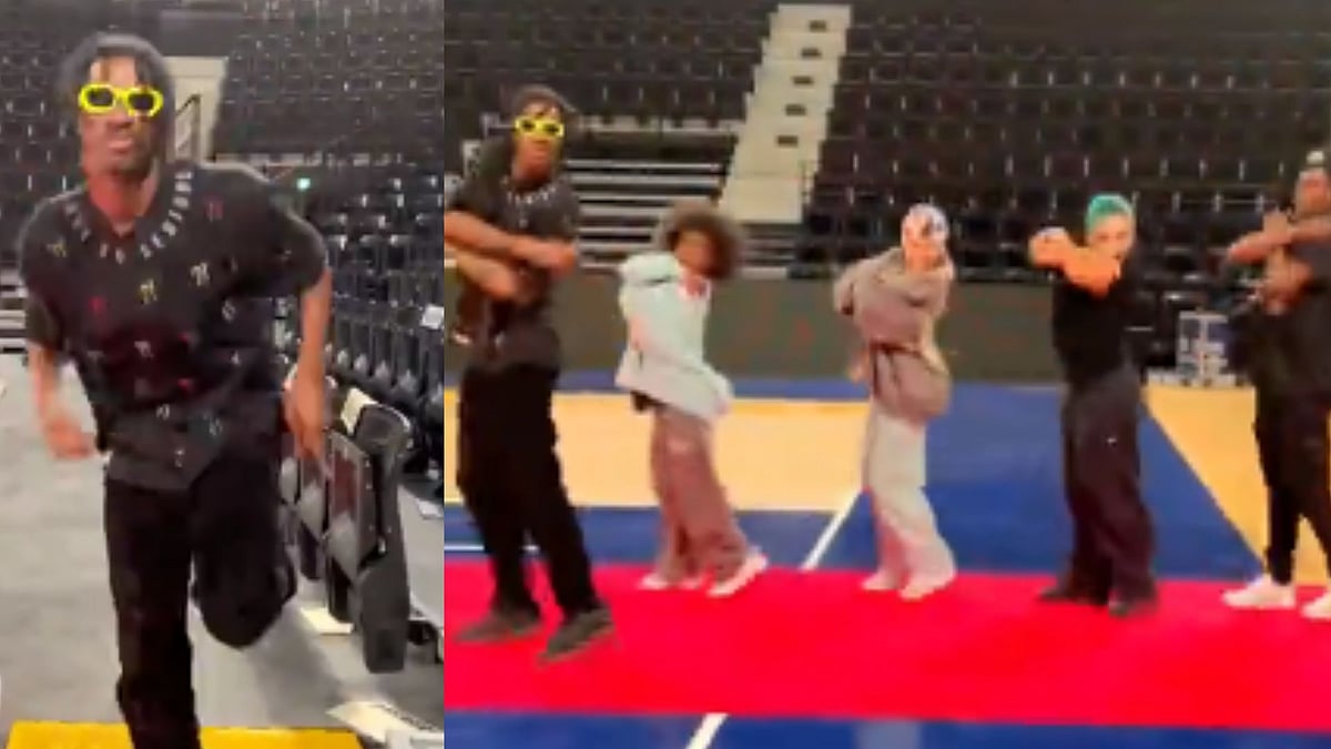 Watch: French dancer vibes on 'Tip Tip Barsa Paani'