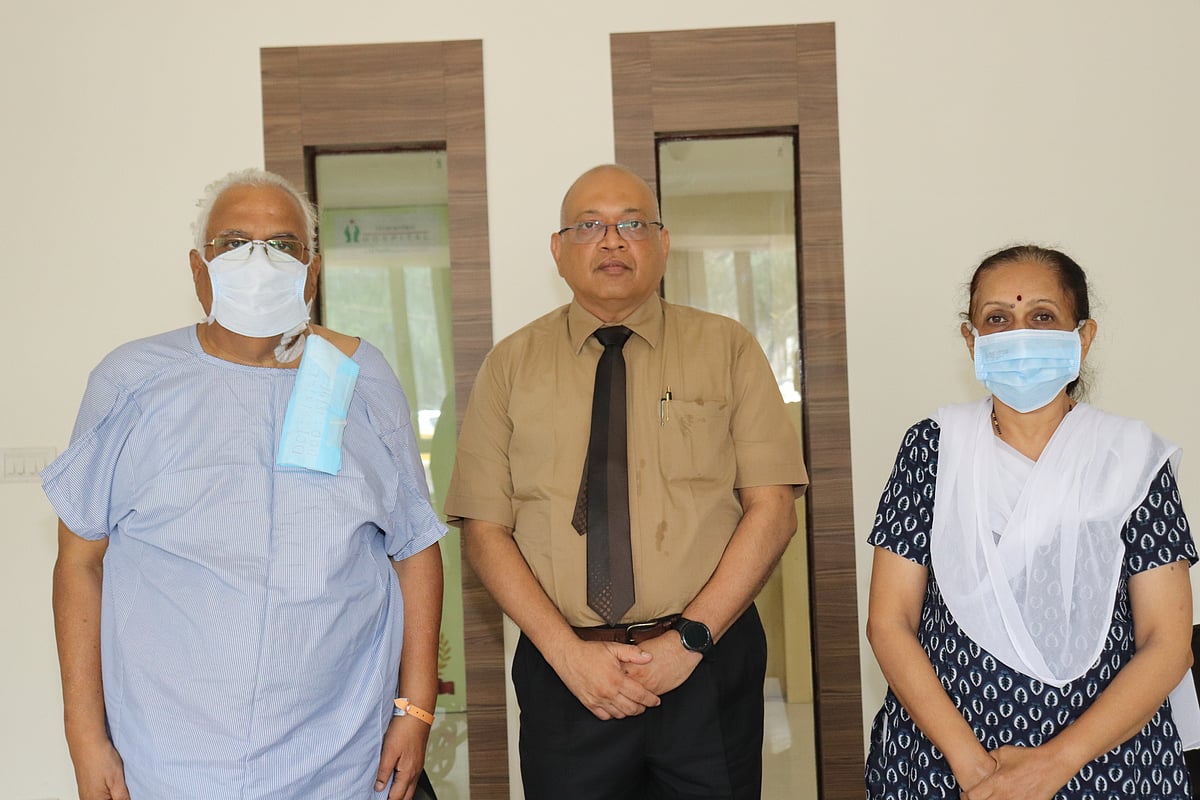 Navi Mumbai: Wife ends 67-year-old husband's suffering from End-Stage Renal Disease, donates her kidney to him