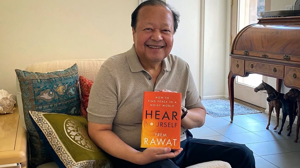 Book launch: Author Prem Rawat launches his new book 'Hear Yourself'