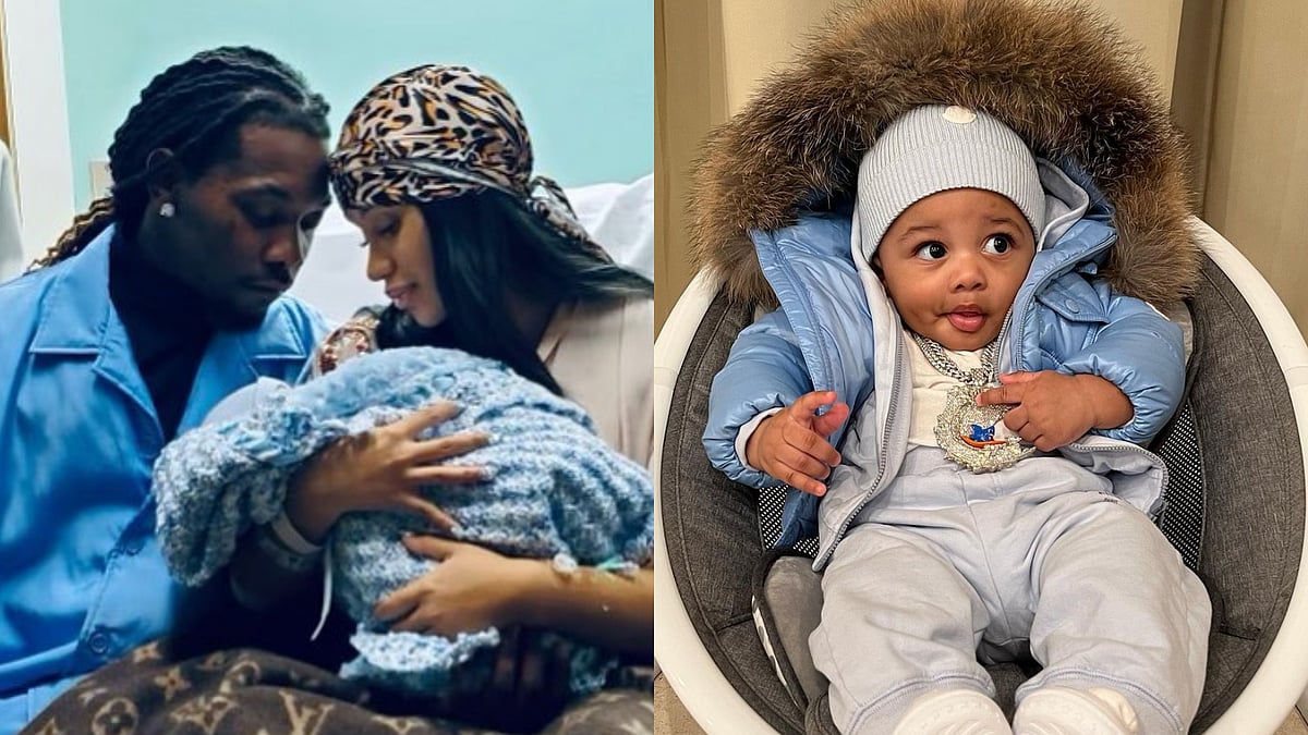 Cardi B, Offset reveal name of their baby boy, share FIRST photos of 7-month-old son