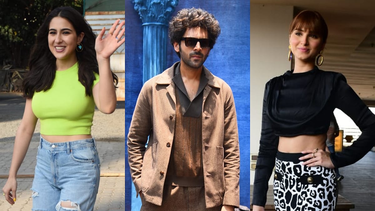 Photos: Sara Ali Khan, Kartik Aaryan, Tara Sutaria and other B-Town celebs spotted in Mumbai 
