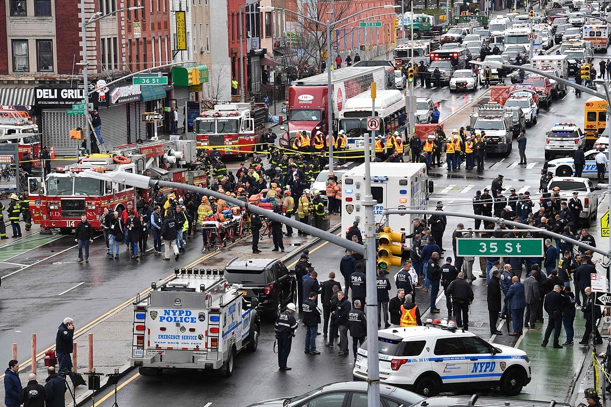 New York Police identify 'person of interest' in Brooklyn subway shooting