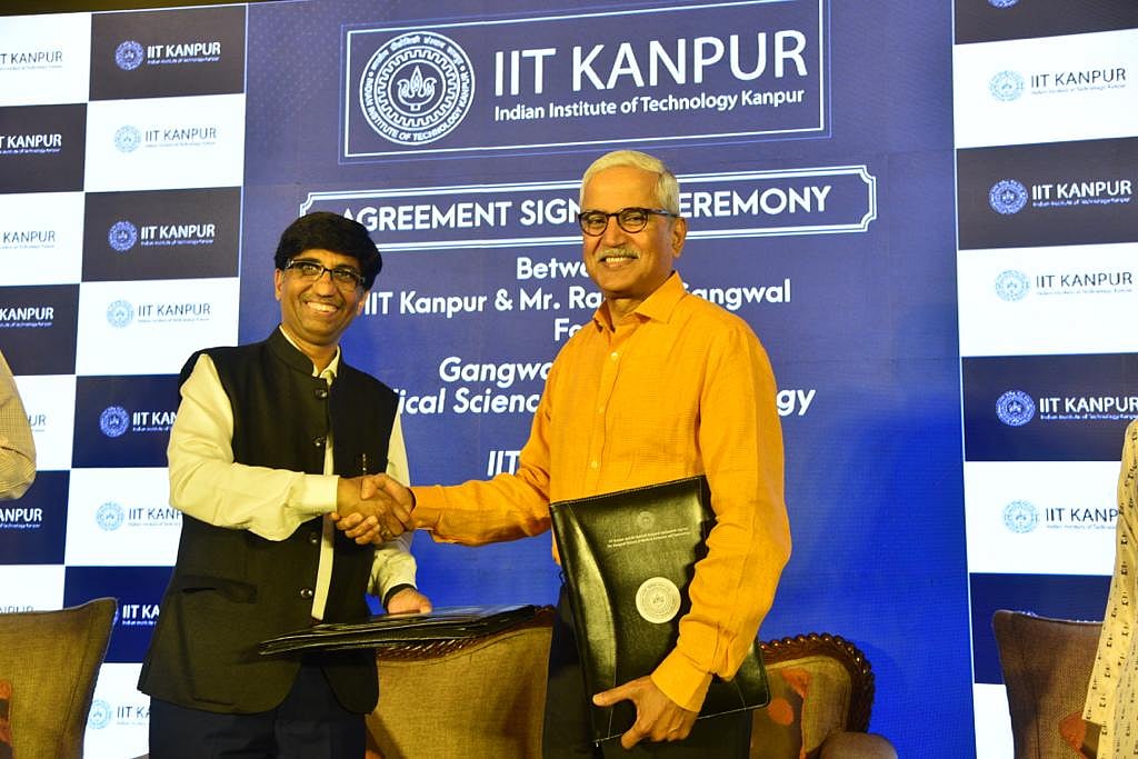 IndiGo co-promoter Rakesh Gangwal  inks pact with IIT-Kanpur to set up school of medical sciences, tech