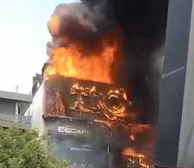 Watch Video: Massive fire breaks out in Punjabi Bagh restaurant's Troy Lounge and Bar in Delhi
