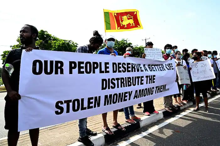 Sri Lanka on the edge of bankruptcy as foreign exchange reserves fall below $50 million