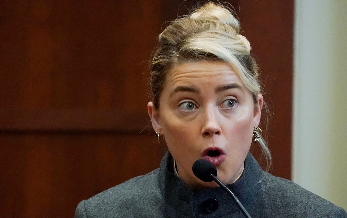Here's how Amber Heard REACTED when Johnny Depp's lawyer asked: 'Mr. Depp is your victim, isn't he?