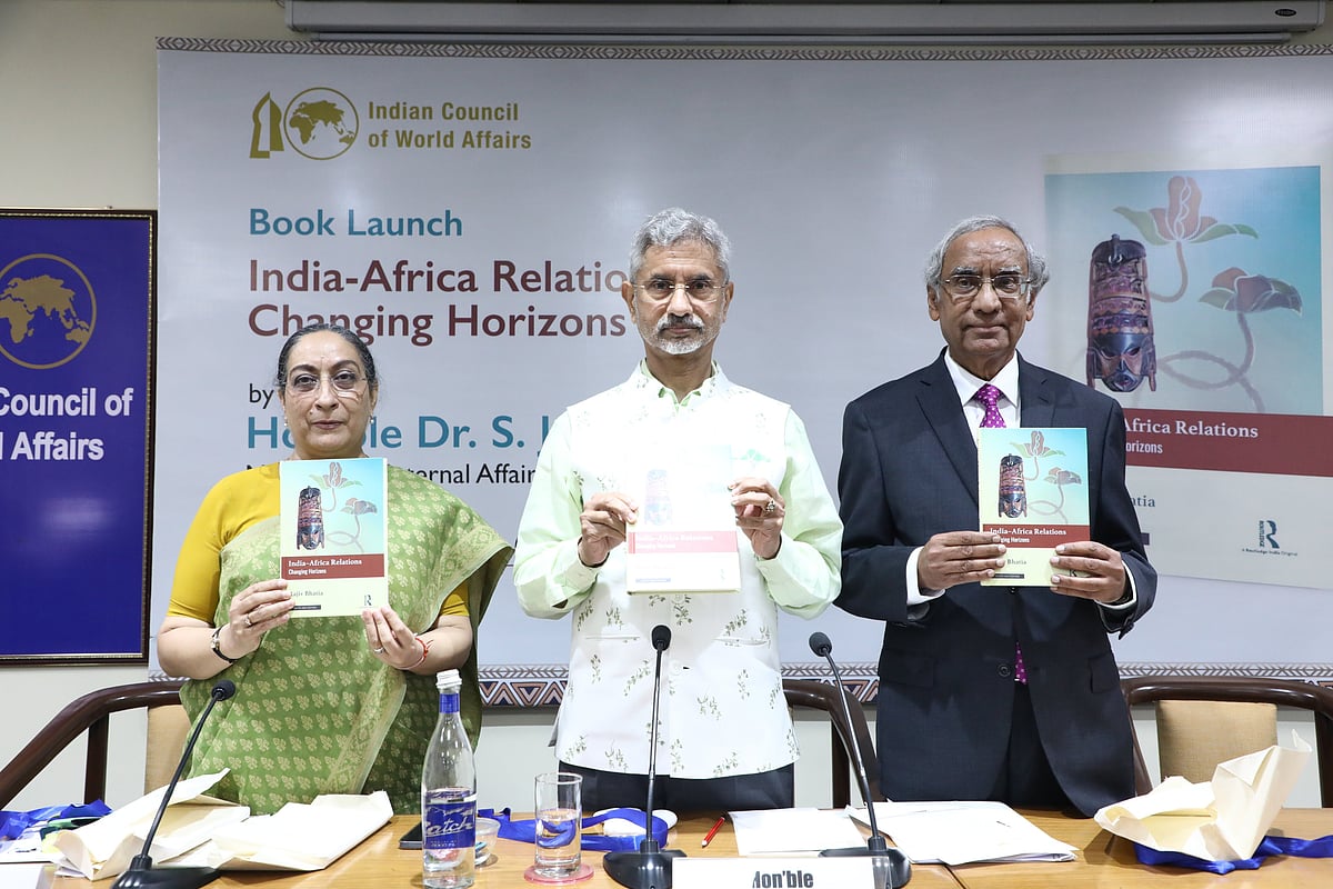 EAM S Jaishankar launches Ambassador Rajiv Bhatia's book on 'India-Africa Relations'